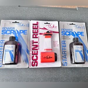 Power Scrape Starter Kit with Scent Reel - Black and Orange